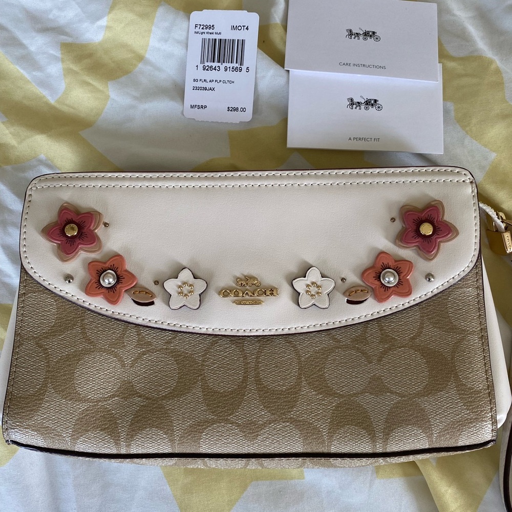 Coach wrist bag
